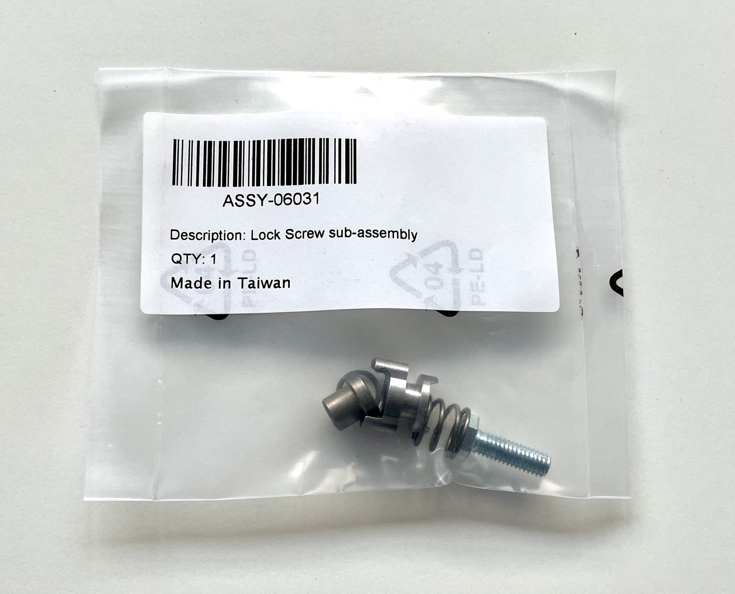 Workstation Lock Assembly